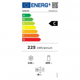 Frigo americano Samsung RS68A884CSLEF Argentato 635 L (Ricondizionati D)