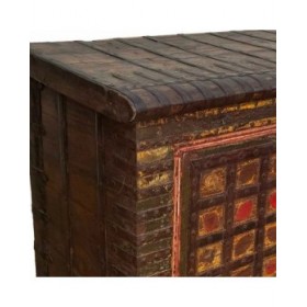 Baule Alexandra House Living Marrone Legno di mango 47 x 96 x 146 cm