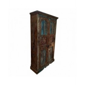 Armadio Alexandra House Living Marrone polistirene Legno di mango 41 x 206 x 120 cm