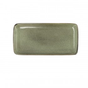 Teglia da Cucina Bidasoa Ikonic Verde Ceramica 28 x 14 cm (Pack 4x)
