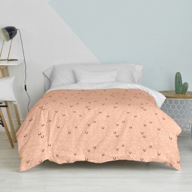 Set di copripiumino HappyFriday Blanc Kids Smile Multicolore Singolo 2 Pezzi