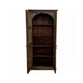 Armadio Alexandra House Living Marrone polistirene Legno di mango 40 x 225 x 101 cm