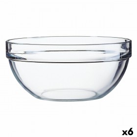 Insalatiera Luminarc Trasparente Vetro (20 cm) (6 Unità)
