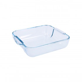 Teglia da Cucina Pyrex Classic Quadrato Trasparente Vetro 25 x 22 x 6 cm (6 Unità)