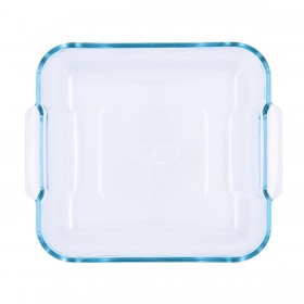 Teglia da Cucina Pyrex Classic Quadrato Trasparente Vetro 25 x 22 x 6 cm (6 Unità)