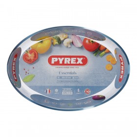 Pirofila da Forno Pyrex Classic Vidrio Trasparente Vetro Ovalada 30 x 21 x 7 cm (4 Unità)