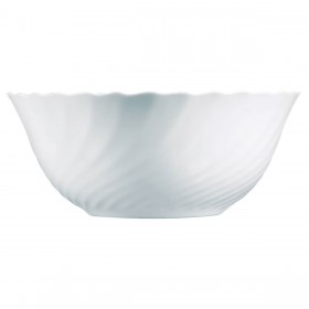 Insalatiera Luminarc Trianon Bianco Vetro (24 cm) (6 Unità)