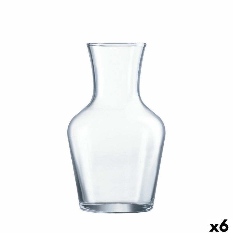 Borraccia Luminarc Sans Bouchon Trasparente Vetro 1 L (6 Unità)