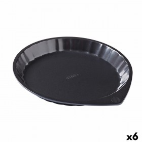 Stampo per Torte Pyrex Magic Nero Metallo Piano Rotondo Ø 27 cm 6 Unità