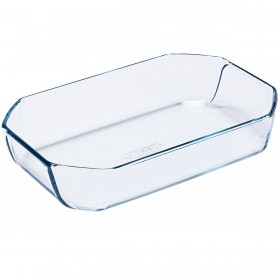 Pirofila da Forno Pyrex Inspiration Trasparente Vetro Rettangolare 30 x 20 x 6,45 cm (5 Unità)