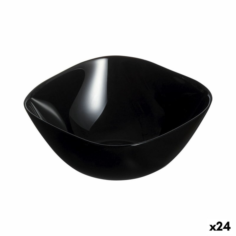 Ciotola Luminarc Multiusos Nero Vetro Ø 14 cm Multiuso (24 Unità)