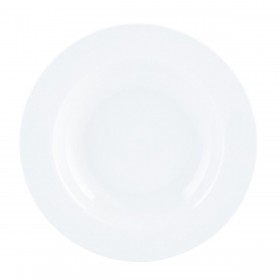 Piatto Fondo Quid Basic Bianco Ceramica Ø 21,5 cm (12 Unità)