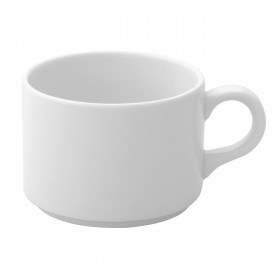 Tazza di caffè e tè Ariane Prime Bianco 230 ml (12 Unità)