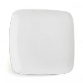 Piatto da pranzo Ariane Vital Square Quadrato Bianco Ceramica 30 x 22 cm (6 Unità)