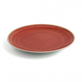 Piatto da pranzo Ariane Terra Rosso Ceramica Ø 31 cm (6 Unità)