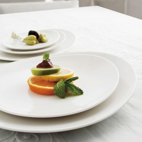 Piatto da pranzo Ariane Vital Coupe Bianco Ceramica Ø 31 cm (6 Unità)