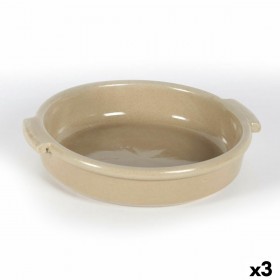 Teglia Anaflor Barro Anaflor Marrone Ceramica Ø 21 cm (3 Unità)