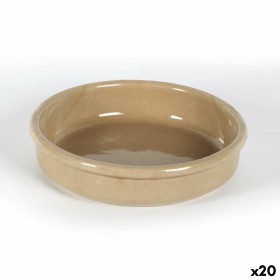 Teglia Anaflor Barro Anaflor Marrone Ceramica Ø 15 cm (20 Unità)