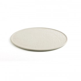 Sotto Piatto Quid Mineral Gres Ceramica Beige Ø 33 cm (6 Unità)