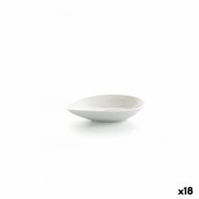 Set da Aperitivo Ariane Alaska Bianco Ceramica 10 x 8 x 2,2 cm (18 Unità)