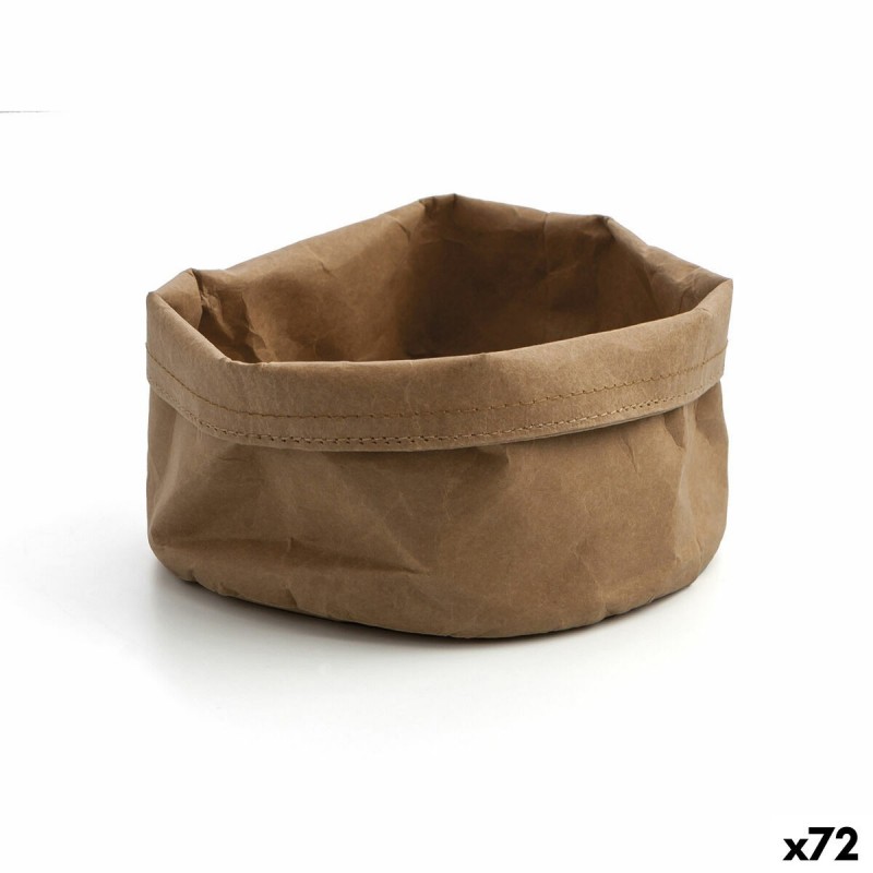 Portapane Quid Farina Marrone Carta Cartone 17 x 8 cm (72 Unità)