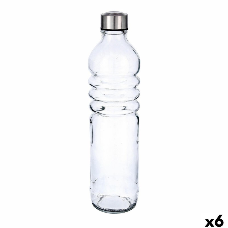 Borraccia Quid Fresh Trasparente Vetro 1,25 L (6 Unità)