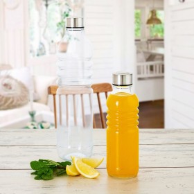 Borraccia Quid Fresh Trasparente Vetro 1,25 L (6 Unità)