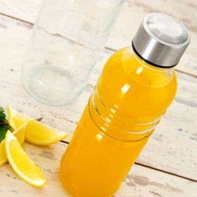 Borraccia Quid Fresh Trasparente Vetro 1,25 L (6 Unità)