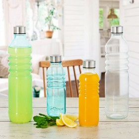 Borraccia Quid Fresh Trasparente Vetro 1,25 L (6 Unità)