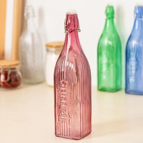 Borraccia Quid Viba Rosa Vetro 1 L (12 Unità)
