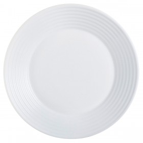 Piatto Fondo Luminarc Harena Bianco Vetro (Ø 23,5 cm) (24 Unità)