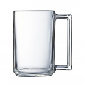 Tazza Luminarc À La Bonne Heure Trasparente Colazione Vetro (250 ml) (24 Unità)