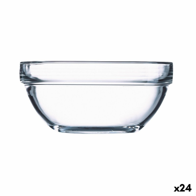 Insalatiera Luminarc Apilable Trasparente Vetro Ø 14 cm (24 Unità)