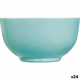Ciotola Luminarc Diwali Turquesa Turchese Vetro 14,5 cm (24 Unità)