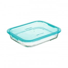 Porta pranzo Ermetico Luminarc Keep'n Lagon Turchese 1,5 L Vetro (6 Unità)