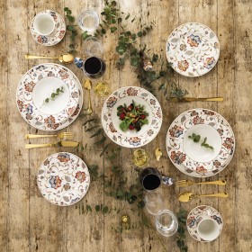 Piatto da pranzo Queen´s By Churchill Jacobean Floreale Ceramica servizio di piatti (6 Unità)