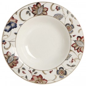 Piatto Fondo Queen´s By Churchill Jacobean Floreale Ceramica servizio di piatti 22,8 cm (6 Unità)