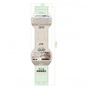 Padella antiaderente Quid Cocco Alluminio Forgiato 18 cm