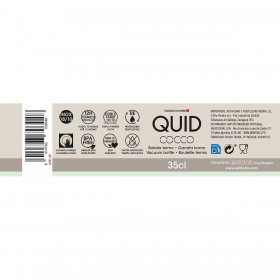 Thermos Quid Cocco Bianco Metallo 350 ml