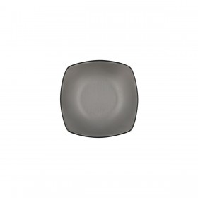 Ciotola per Aperitivi Bidasoa Gio Grigio Plastica 15 x 15 cm (12 Unità)