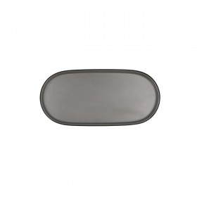 Vassoio per aperitivi Bidasoa Gio Grigio Plastica 23 x 10 cm (12 Unità)