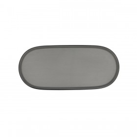 Vassoio per aperitivi Bidasoa Gio Grigio Plastica 28 x 12 cm (12 Unità)