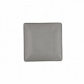 Piatto da pranzo Bidasoa Gio Nero Plastica 18 x 18 cm (12 Unità)