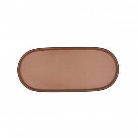 Vassoio per aperitivi Bidasoa Gio Marrone Plastica 28 x 12 cm (12 Unità)
