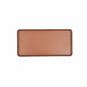 Vassoio per aperitivi Bidasoa Gio Marrone Plastica 24 x 11,5 cm (12 Unità)