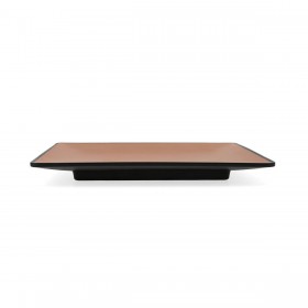 Piatto da pranzo Bidasoa Gio Marrone Plastica 21,5 x 21,5 cm (12 Unità)