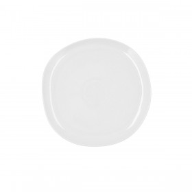 Piatto da pranzo Ariane Earth Bianco Ceramica Ø 27 cm (6 Unità)