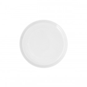 Piatto da pranzo Ariane Artisan Bianco Ceramica Ø 27 cm (6 Unità)