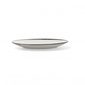 Piatto da pranzo Ariane Vital Filo Bianco Ceramica Ø 27 cm (6 Unità)