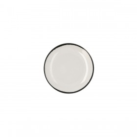 Piatto da pranzo Ariane Vital Filo Bianco Ceramica Ø 18 cm (12 Unità)